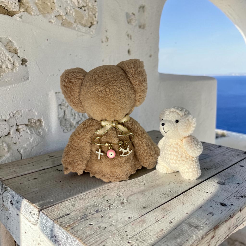 Filaxto Teddy  - Beige & White