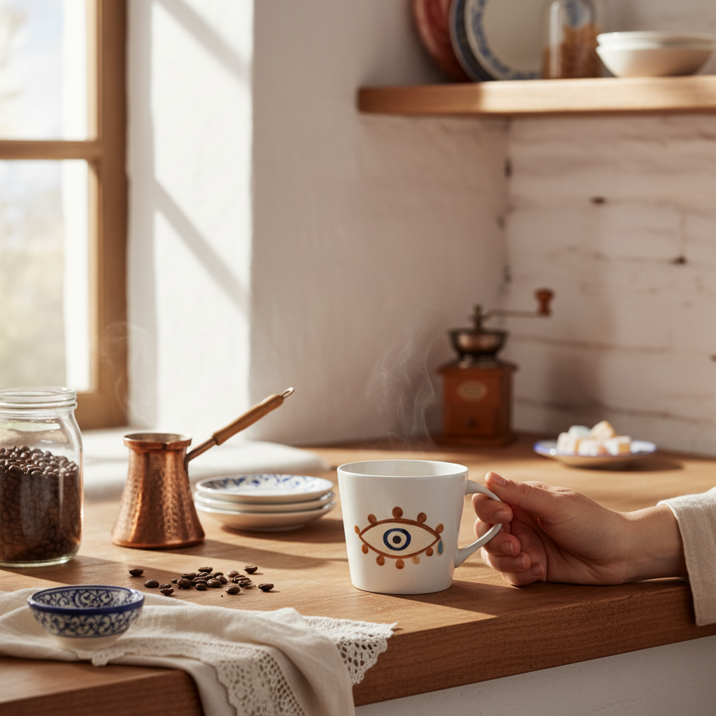 Stone Wash Eye Mati - Mug