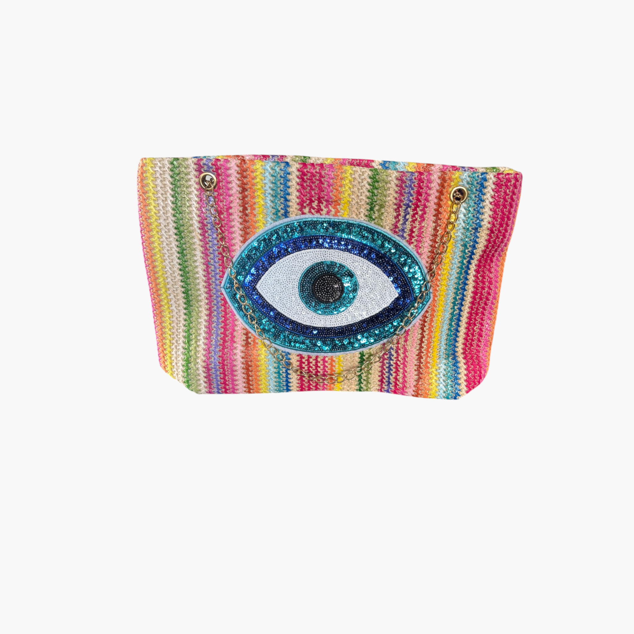 Rainbow Woven Mati Bag