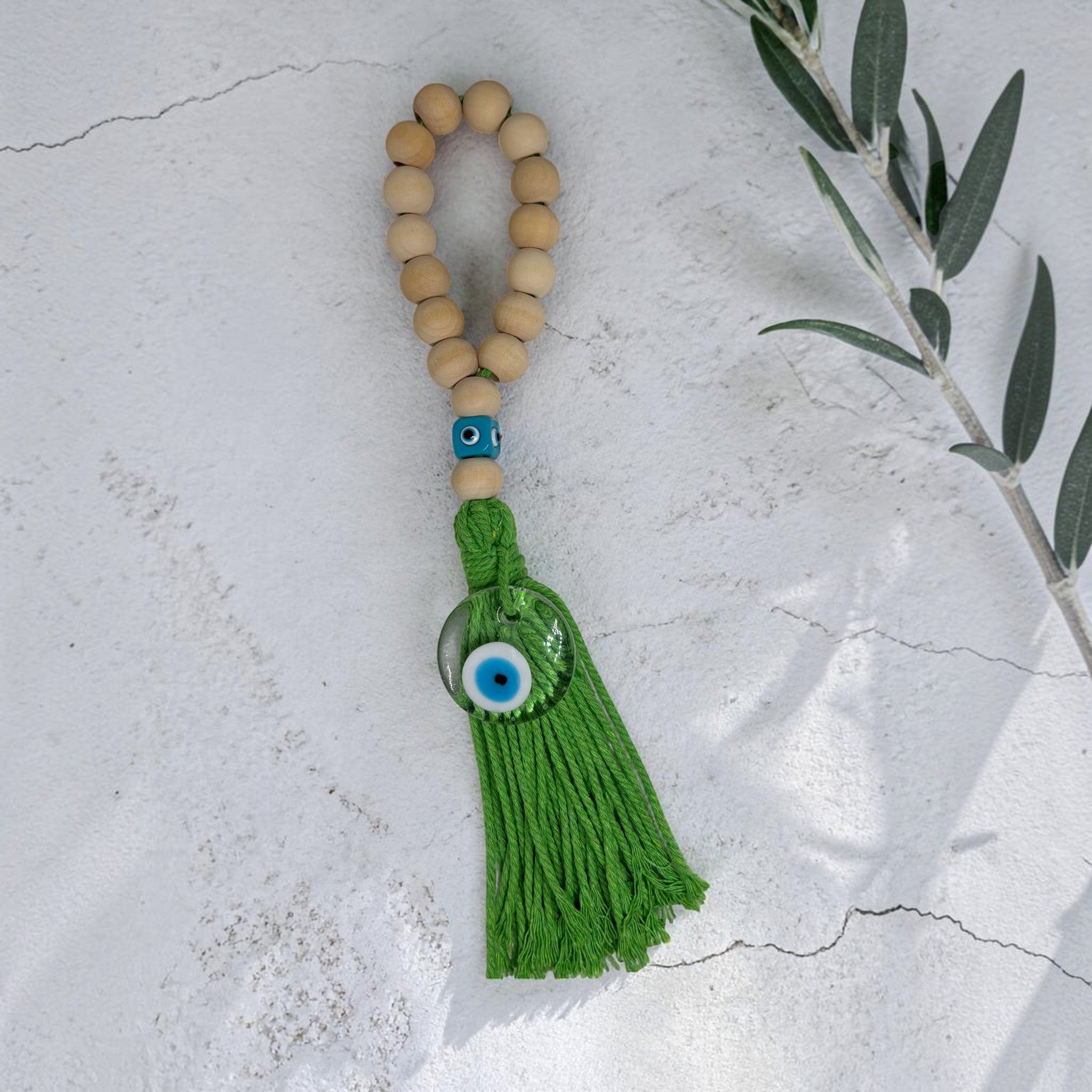 Green Mati Wall Charm