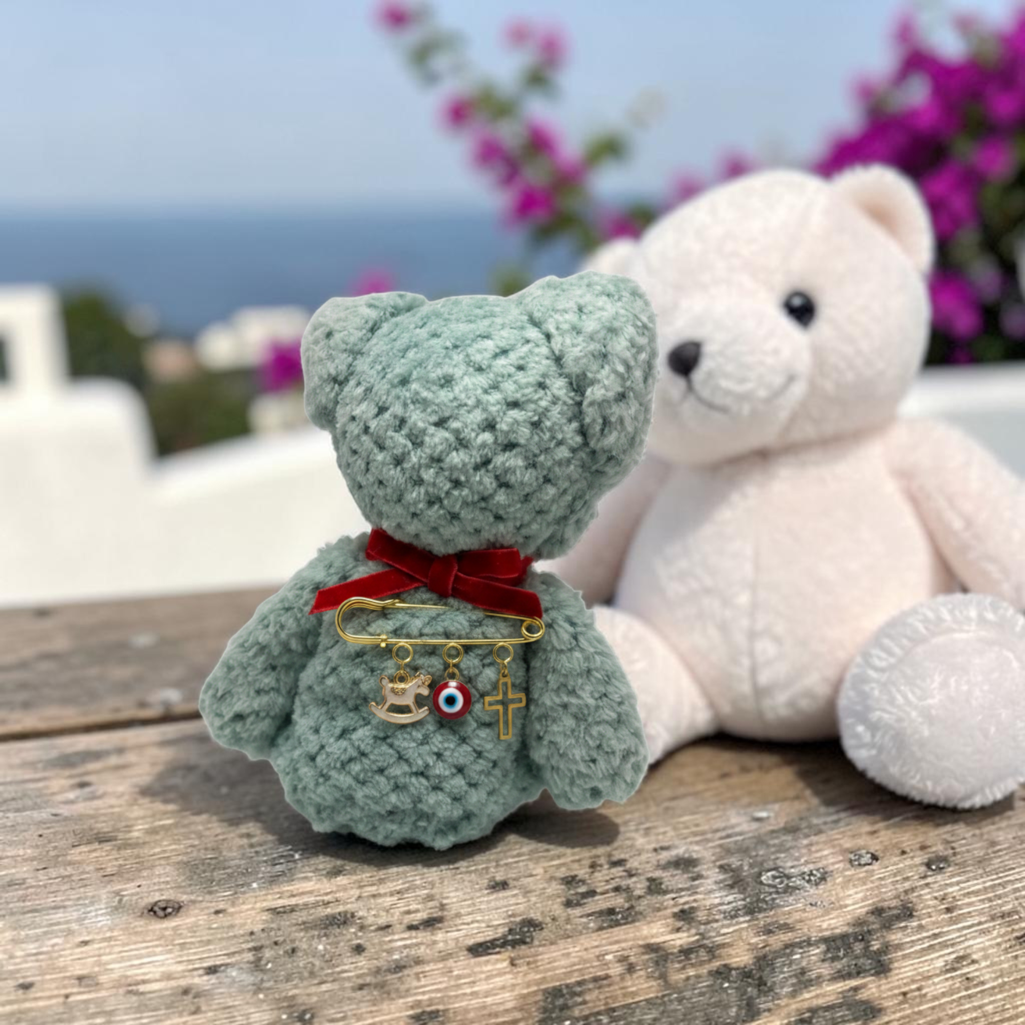 Filaxto Teddy  - Red & Green